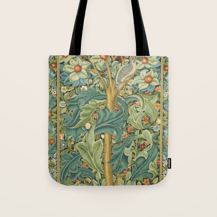 William Morris The Woodpecker Tote Bag Gallery Image 1