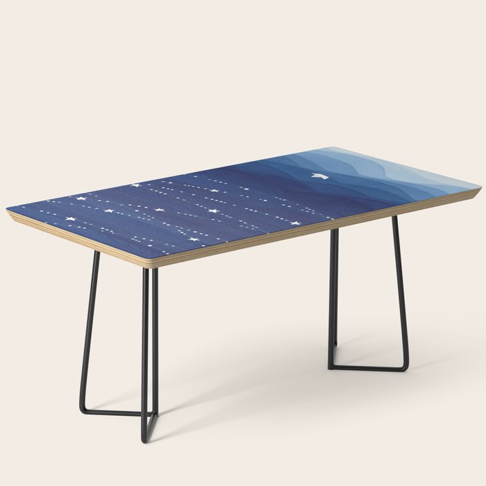 Garland of Stars IV, night sky Coffee Table Gallery Image 1