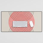 Perfect Touch Peach Desk Mat Gallery Image 1