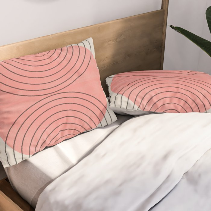 Perfect Touch Peach Pillow Sham Gallery Image 2