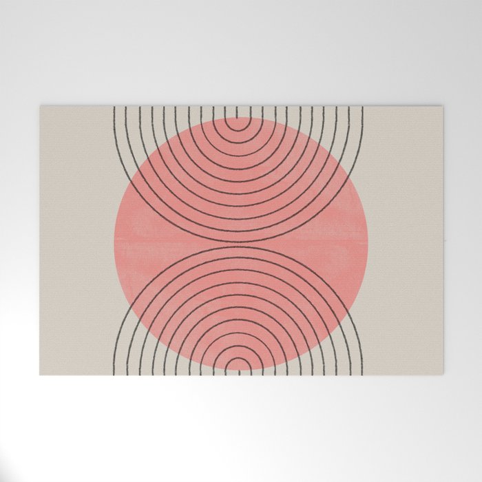 Perfect Touch Peach Welcome Mat Gallery Image 1