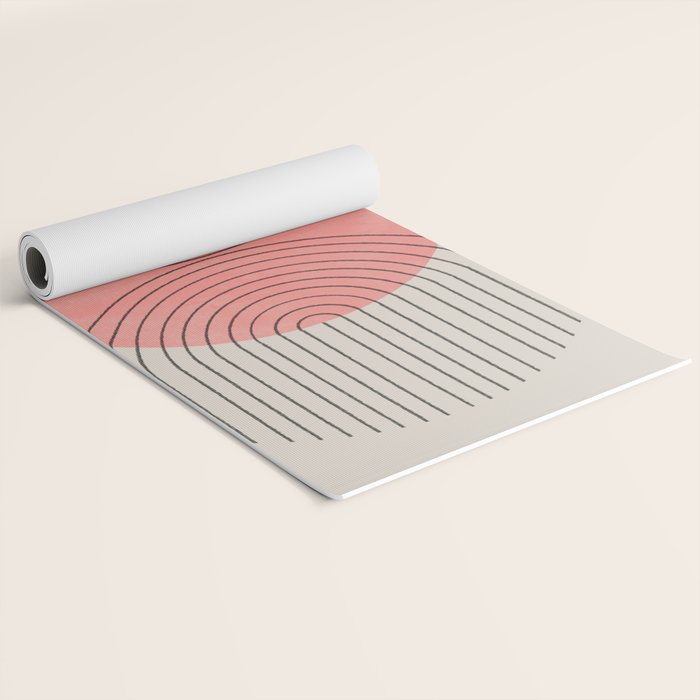 Perfect Touch Peach Yoga Mat Gallery Image 2