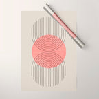 Perfect Touch Peach Wrapping Paper Gallery Image 1