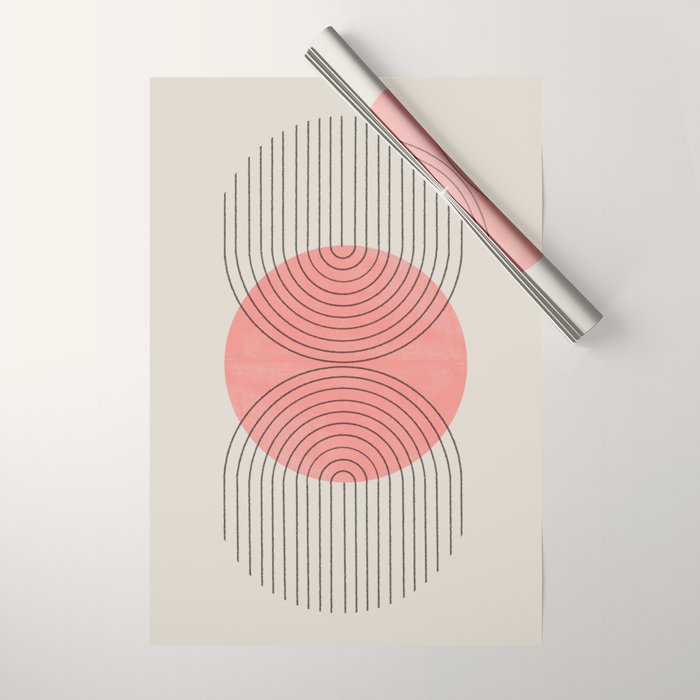 Perfect Touch Peach Wrapping Paper Gallery Image 1