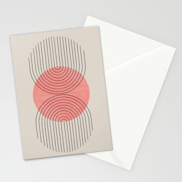 Perfect Touch Peach Stationery Card Gallery Image 2