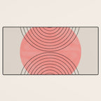 Perfect Touch Peach Desk Mat Gallery Image 3