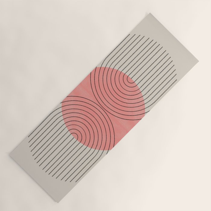 Perfect Touch Peach Yoga Mat Gallery Image 1
