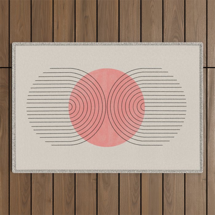 Perfect Touch Peach Outdoor Rug Gallery Image 1