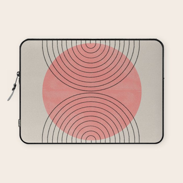 Perfect Touch Peach Laptop Sleeve Gallery Image 1