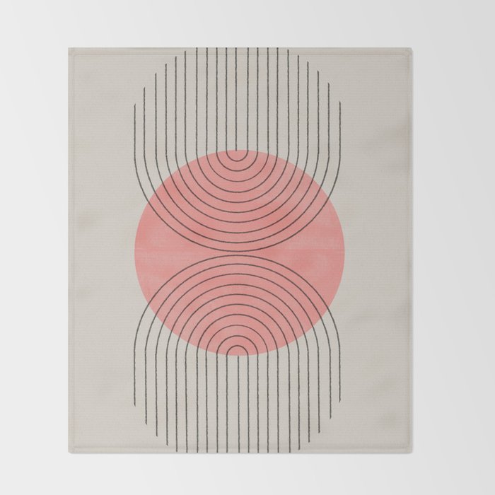 Perfect Touch Peach Throw Blanket Gallery Image 2