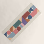 Geometric Balance Multicolor Yoga Mat Gallery Image 1