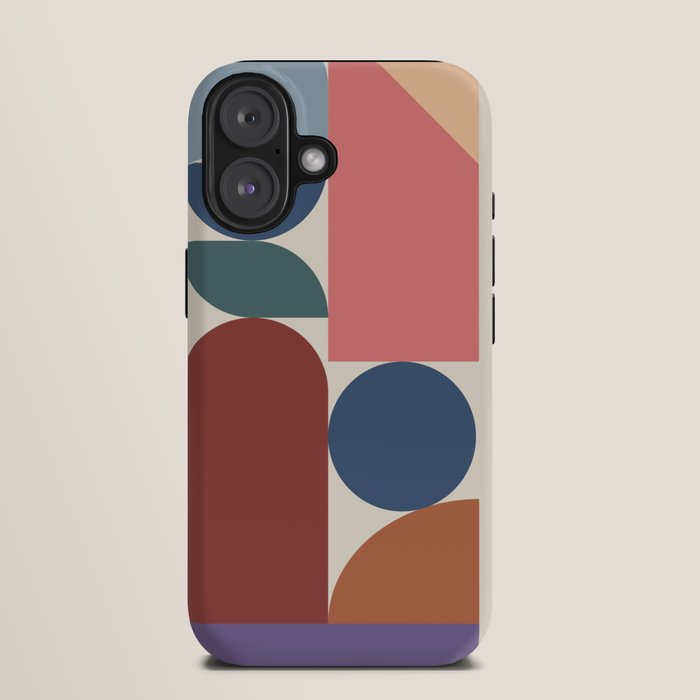 Geometric Balance Multicolor iPhone Case Gallery Image 9