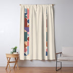 Geometric Balance Multicolor Window Curtain Gallery Image 5