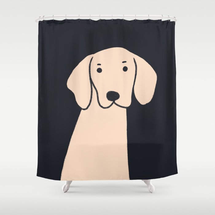 Hello dog Shower Curtain Gallery Image 1