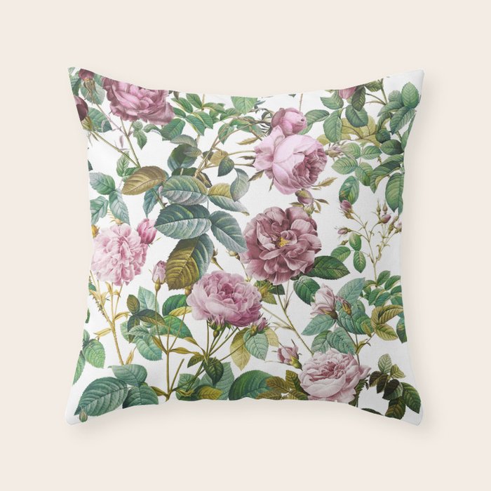 Summer Dreams XI Throw Pillow Gallery Image 1
