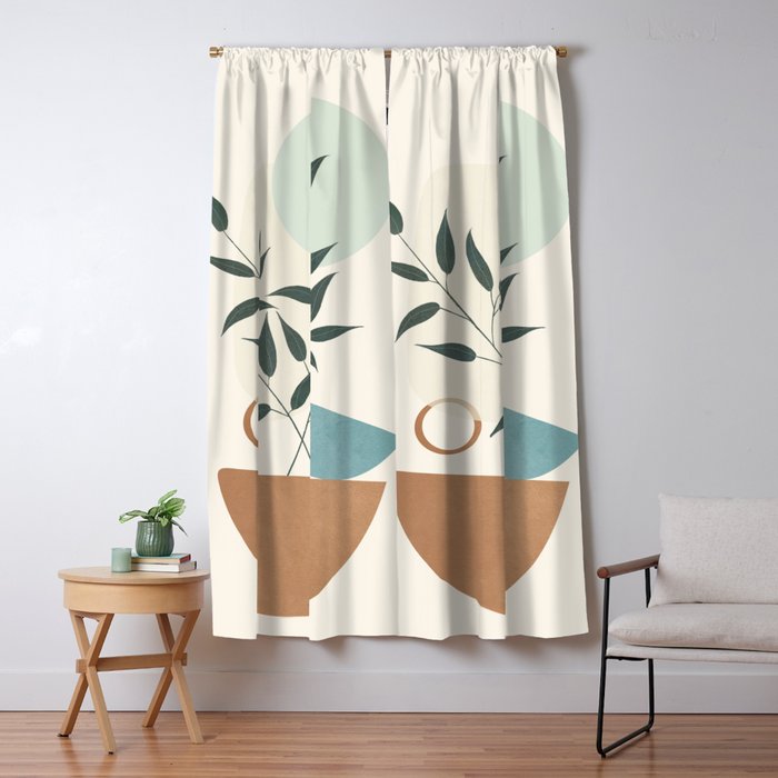 Azzurro Shapes No 57 Window Curtain Gallery Image 5