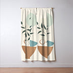 Azzurro Shapes No 57 Window Curtain Gallery Image 3