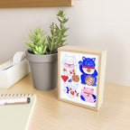 Maneki Neko Lucky Cats Mini Art Print Gallery Image 2
