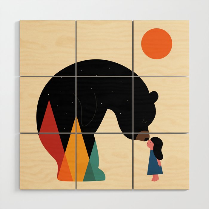 Nose To Nose Wood Wall Art Gallery Image 1