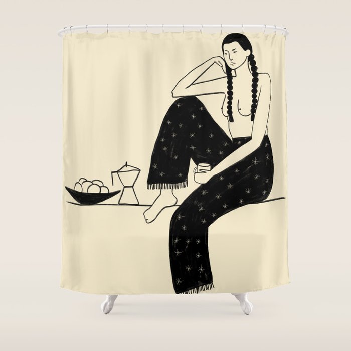MORNING Shower Curtain Gallery Image 1