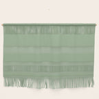 Solid Color SAGE GREEN  Wall Hanging Gallery Image 1