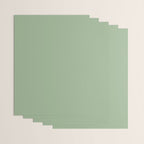 Solid Color SAGE GREEN  Wrapping Paper Gallery Image 3