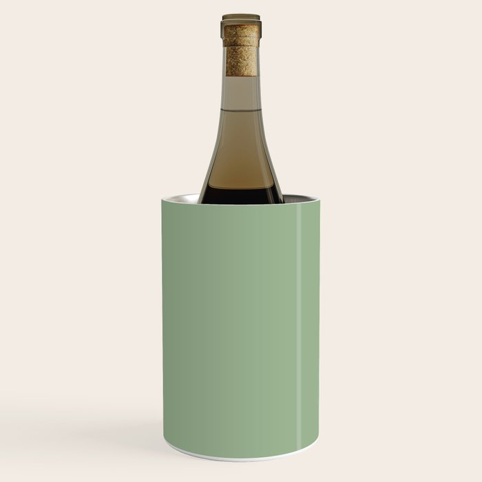 Solid Color SAGE GREEN  Wine Chiller Gallery Image 1