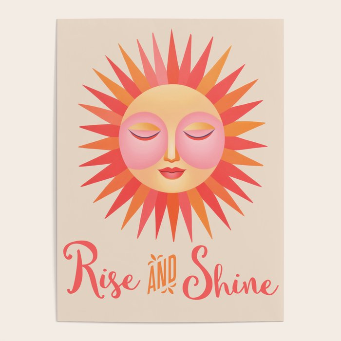 Rise And Shine Happy Sun Poster Gallery Image 4