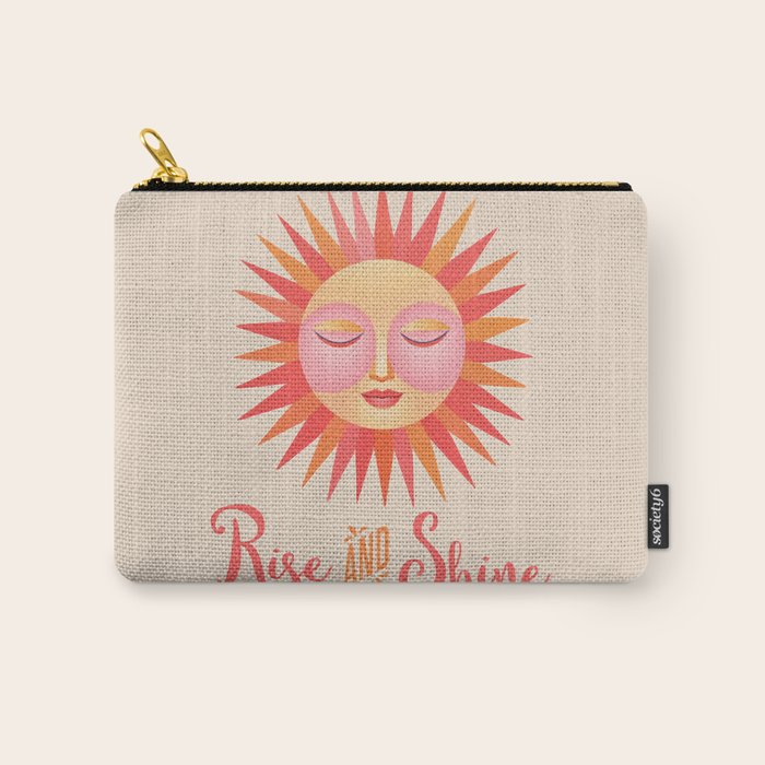 Rise And Shine Happy Sun Carry All Pouch Gallery Image 1
