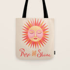 Rise And Shine Happy Sun Tote Bag Gallery Image 1