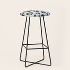 Snow Leopard Print Stool Gallery Image 1