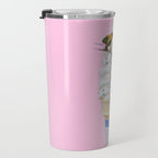 sweet shred pink Travel Mug Gallery Image 3