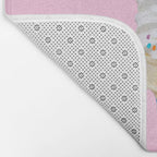 sweet shred pink Bath Mat Gallery Image 2