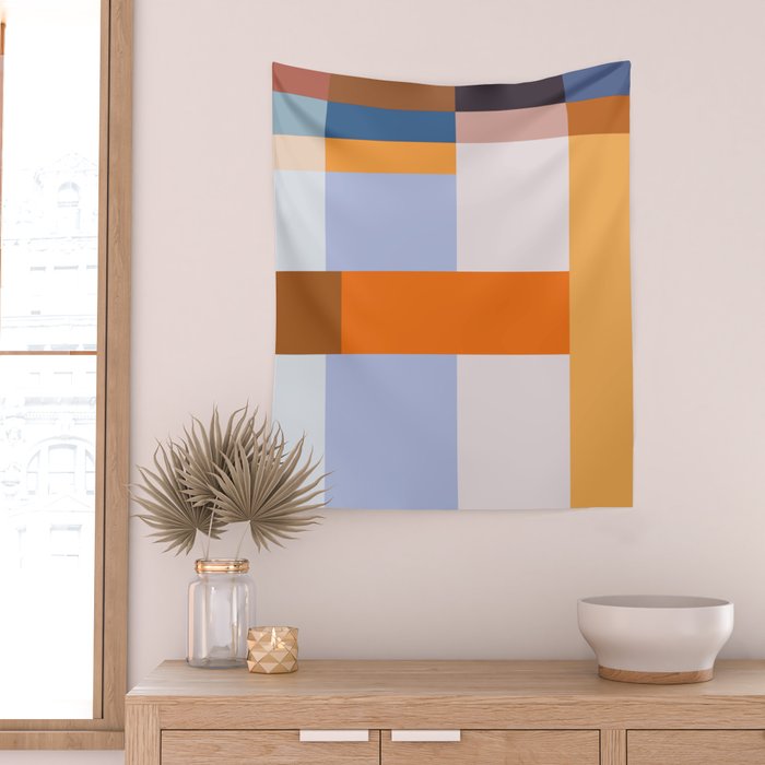 Seasonal Colour Block 2 Wall Tapestry Gallery Image 2