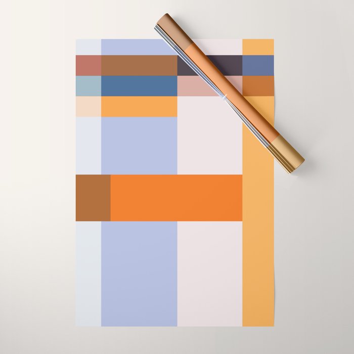 Seasonal Colour Block 2 Wrapping Paper Gallery Image 1