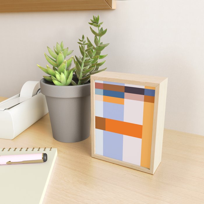 Seasonal Colour Block 2 Mini Art Print Gallery Image 2