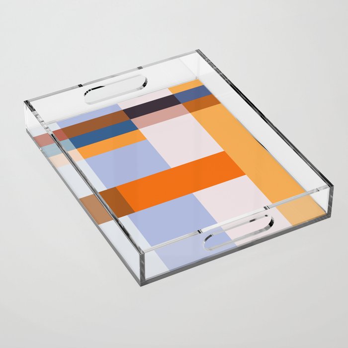 Seasonal Colour Block 2 Acrylic Tray Gallery Image 1