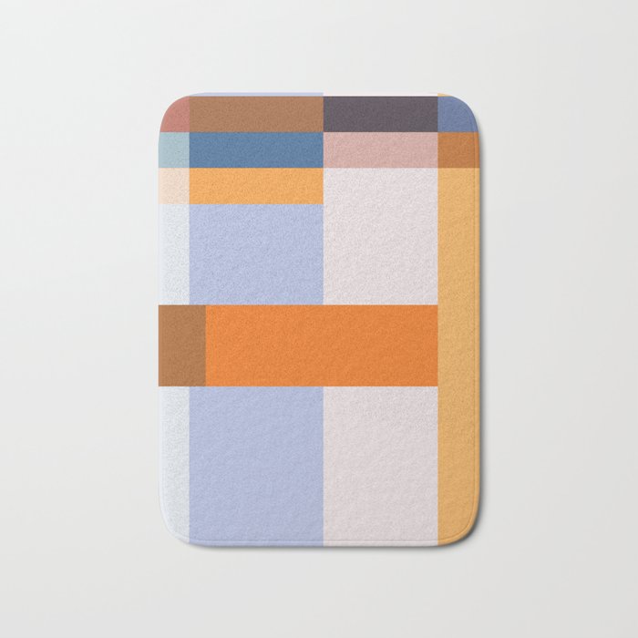 Seasonal Colour Block 2 Bath Mat Gallery Image 1