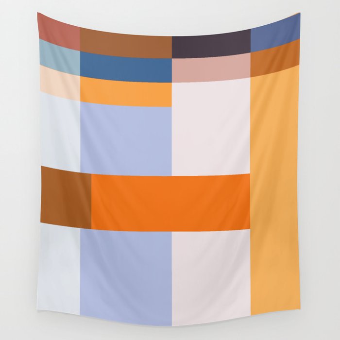 Seasonal Colour Block 2 Wall Tapestry Gallery Image 1