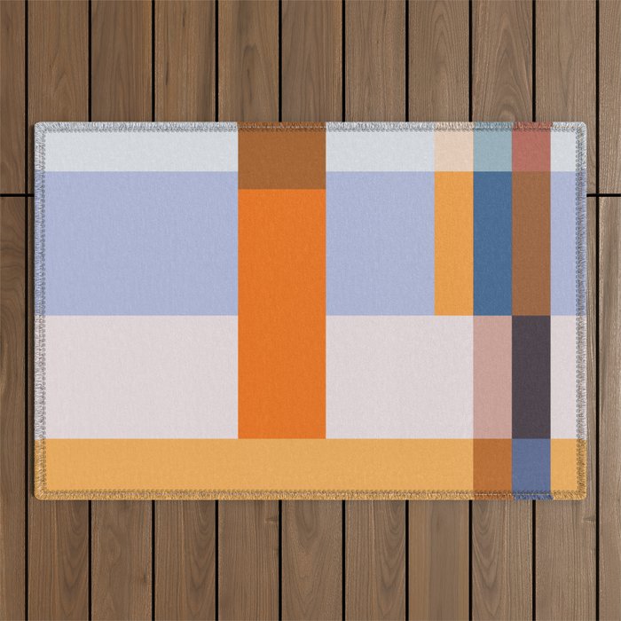 Seasonal Colour Block 2 Outdoor Rug Gallery Image 1