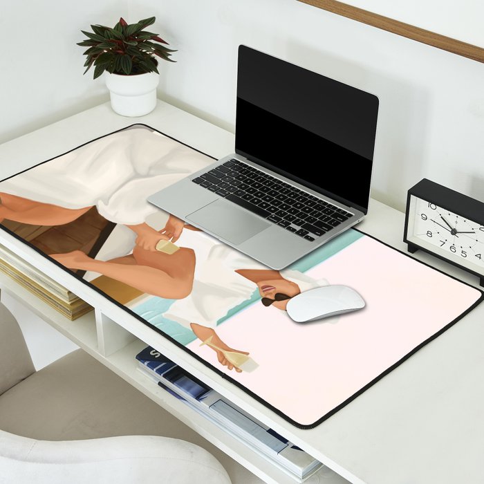 Seaside Indulgence Desk Mat Gallery Image 2