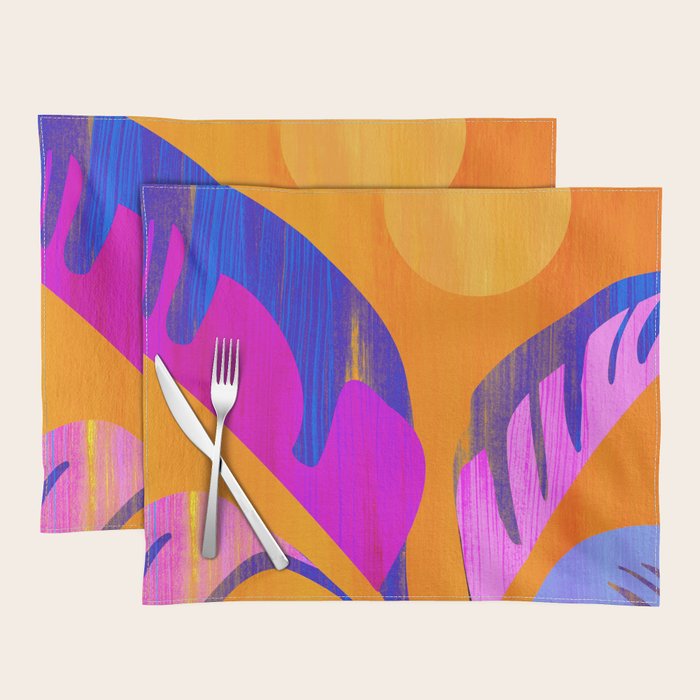 Mystic Tropics / Abstract Tropical Series Placemat Gallery Image 1