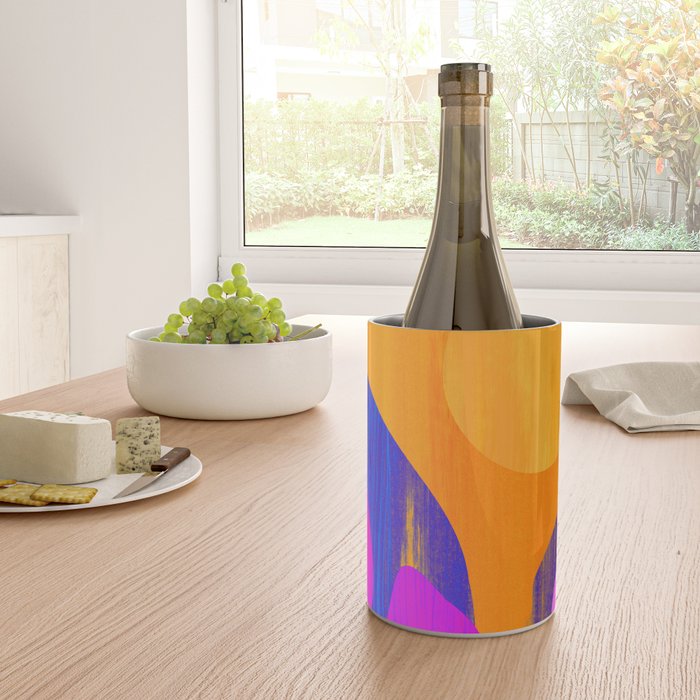 Mystic Tropics / Abstract Tropical Series Wine Chiller Gallery Image 4