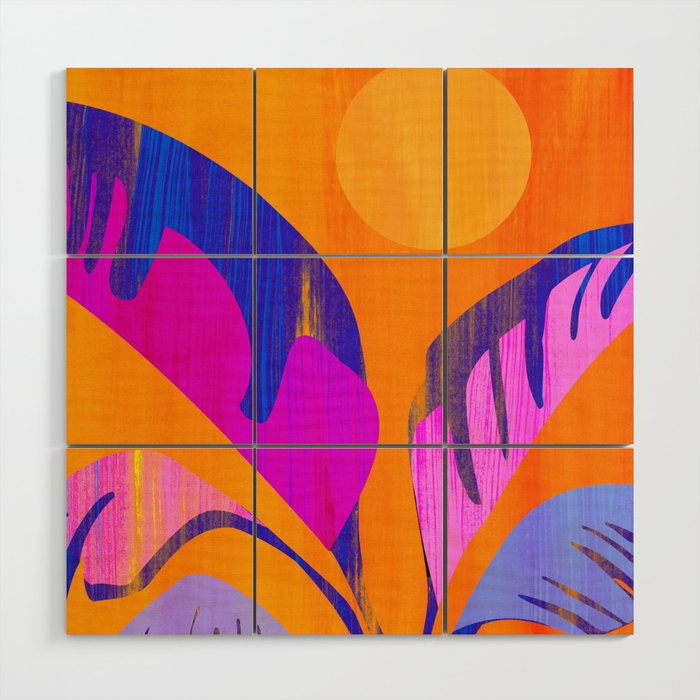 Mystic Tropics / Abstract Tropical Series Wood Wall Art Gallery Image 1