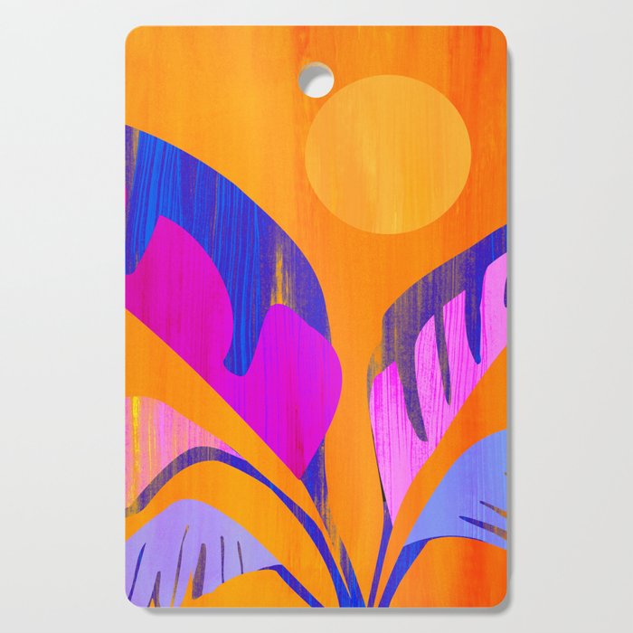 Mystic Tropics / Abstract Tropical Series Cutting Board Gallery Image 1