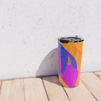 Mystic Tropics / Abstract Tropical Series Travel Mug Gallery Image 4