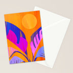 Mystic Tropics / Abstract Tropical Series Stationery Card Gallery Image 2