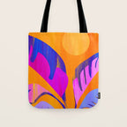 Mystic Tropics / Abstract Tropical Series Tote Bag Gallery Image 1