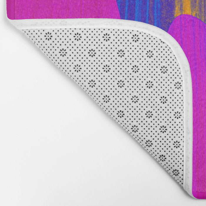 Mystic Tropics / Abstract Tropical Series Bath Mat Gallery Image 2