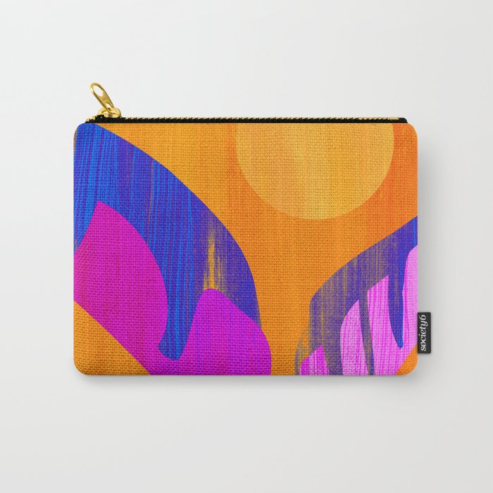 Mystic Tropics / Abstract Tropical Series Carry All Pouch Gallery Image 1